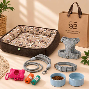 Kit Bienvenida Perro Talla M – 3 Combinaciones
