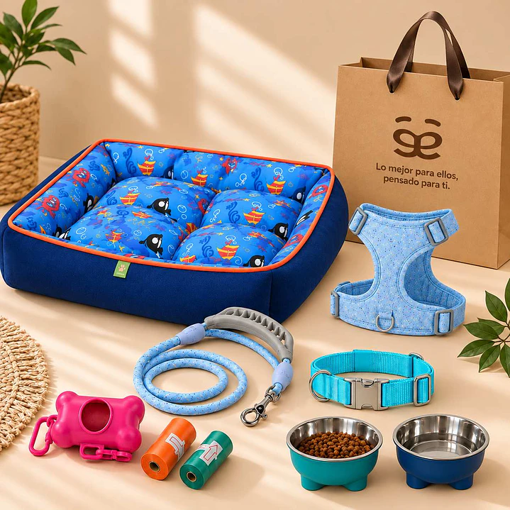 Kit Bienvenida Perro Talla M – 3 Combinaciones 3
