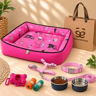 Kit Bienvenida Perro Talla L - 4 Combinaciones