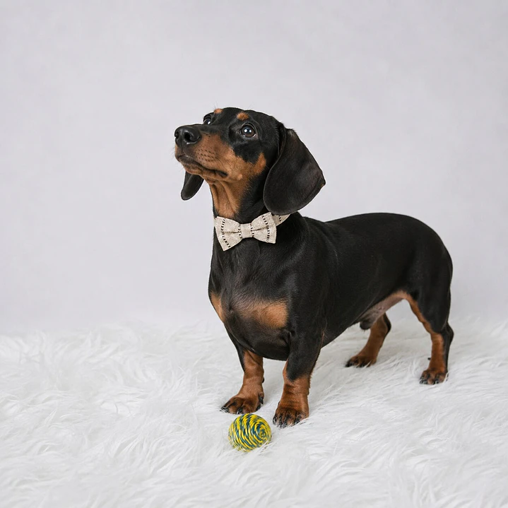 Collar con Corbatín de Brillos 1