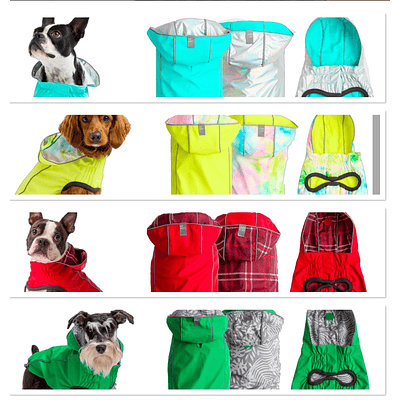 Impermeables reversibles GFPET