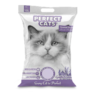Perfectcats Arena Aroma Lavanda 7 Kg - Arena Premium Aglutinante y control de Olores