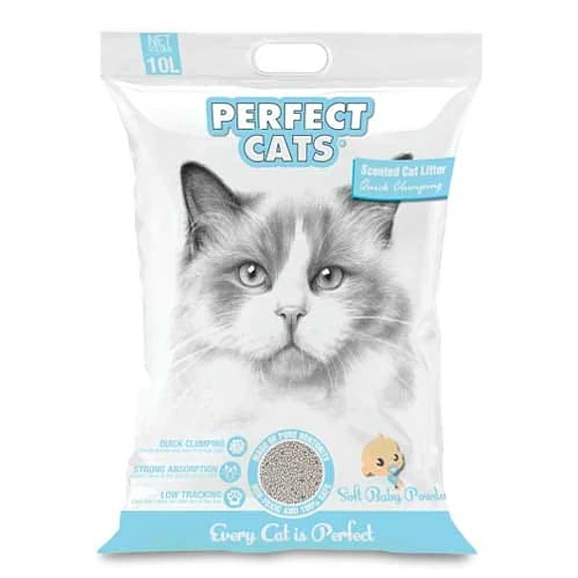 Perfectcats Arena Aroma Baby Powder 7 Kilo 1