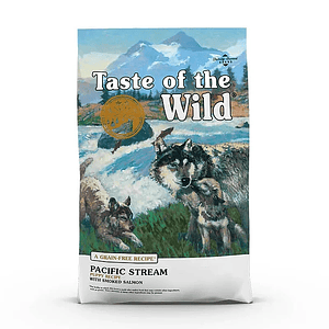 Taste of the Wild Pacific Stream Puppy – Alimento Super Premium Grain Free para Cachorros Sabor Salmón