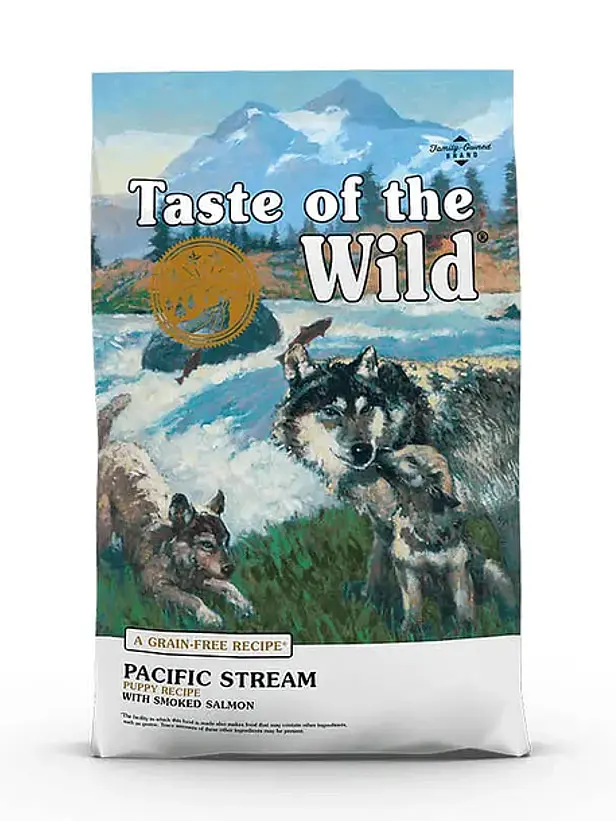 Taste of the Wild Pacific Stream Puppy – Alimento Super Premium Grain Free para Cachorros Sabor Salmón 1