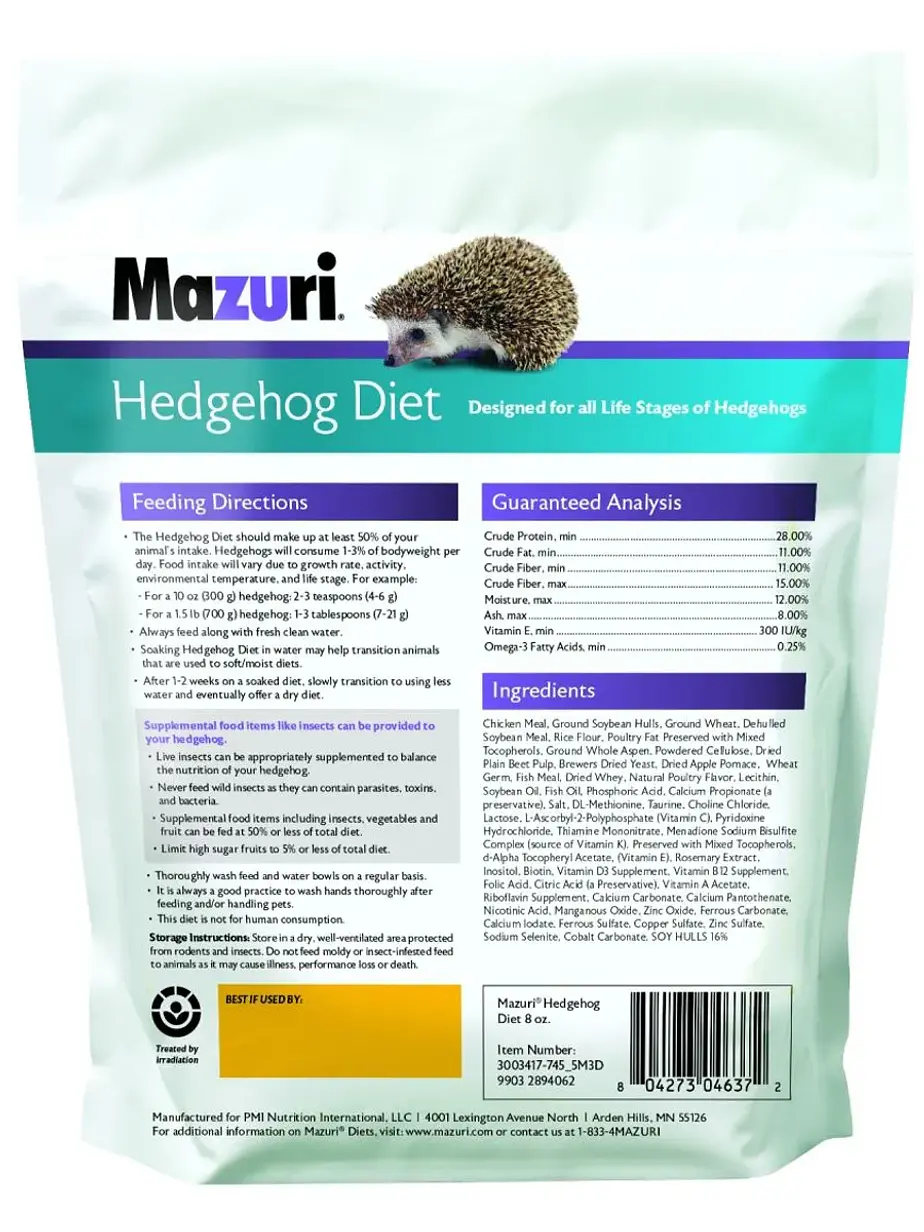 Mazuri Alimento para Erizo de Tierra 500 gramos – Nutrición Completa y Balanceada para Erizos 2