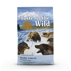 Taste of the Wild Pacific Stream Adulto - Alimento Super Premium Grain Free Sabor Salmón