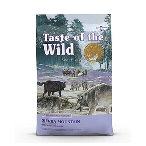 Taste of the Wild Sierra Mountain – Alimento Super Premium Para Perro Grain Free Sabor Cordero