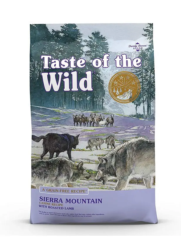 Taste of the Wild Sierra Mountain – Alimento Super Premium Para Perro Grain Free Sabor Cordero 1