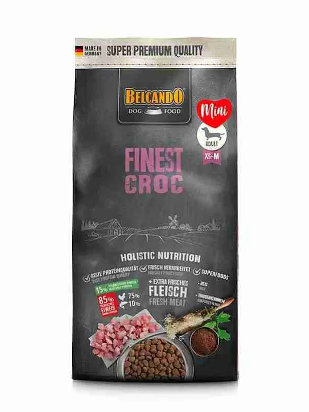 Belcando Finest Croc adulto XS y M - Alimento Super Premium  1
