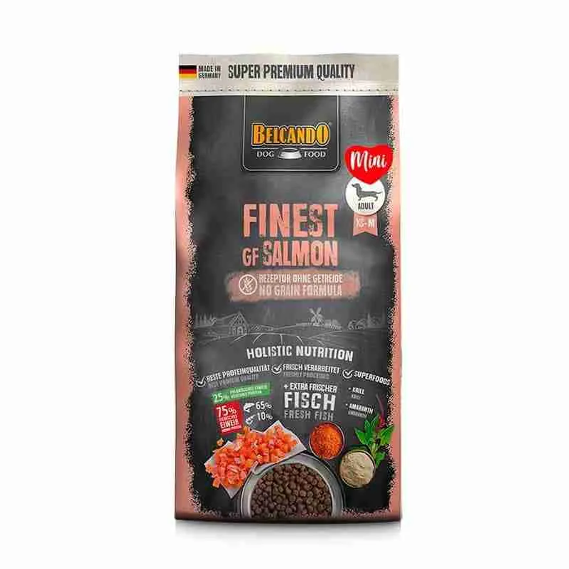 Belcando Finest Grain Free Salmon - Alimento Super Premium Holistic 1