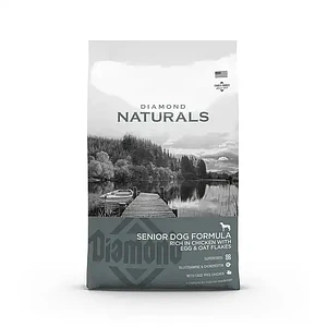Diamond Naturals Senior Dog formula Rich in Chiecken With Egg 