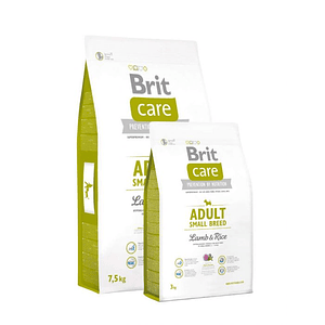 Brit Care Perro Adulto Small Breed Lamb & Rice - Alimento Super Premium Hipoalergenico