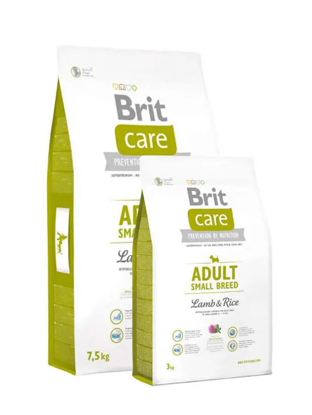Brit Care Perro Adulto Small Breed Lamb & Rice - Alimento Super Premium Hipoalergenico 1