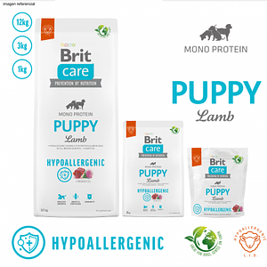 Brit Care Perro Puppy Cordero y Arroz - Alimento Super Premium 