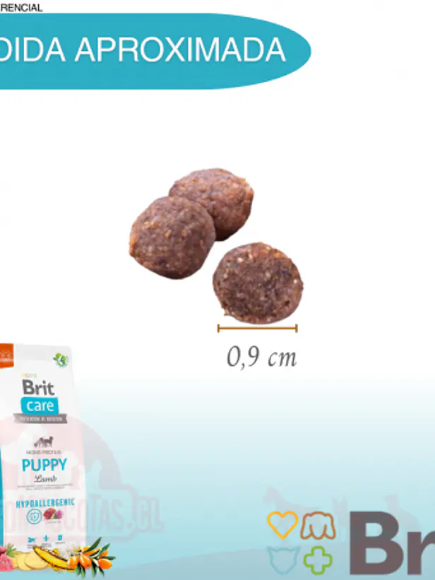 Brit Care Perro Puppy Cordero y Arroz - Alimento Super Premium  2