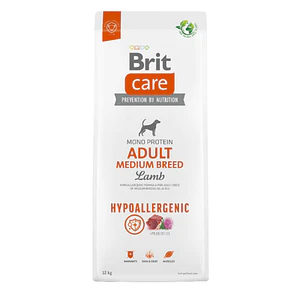 Brit Care Perro Adulto Medium Breed Lamb - Alimento Super Premium Hipoalergenico