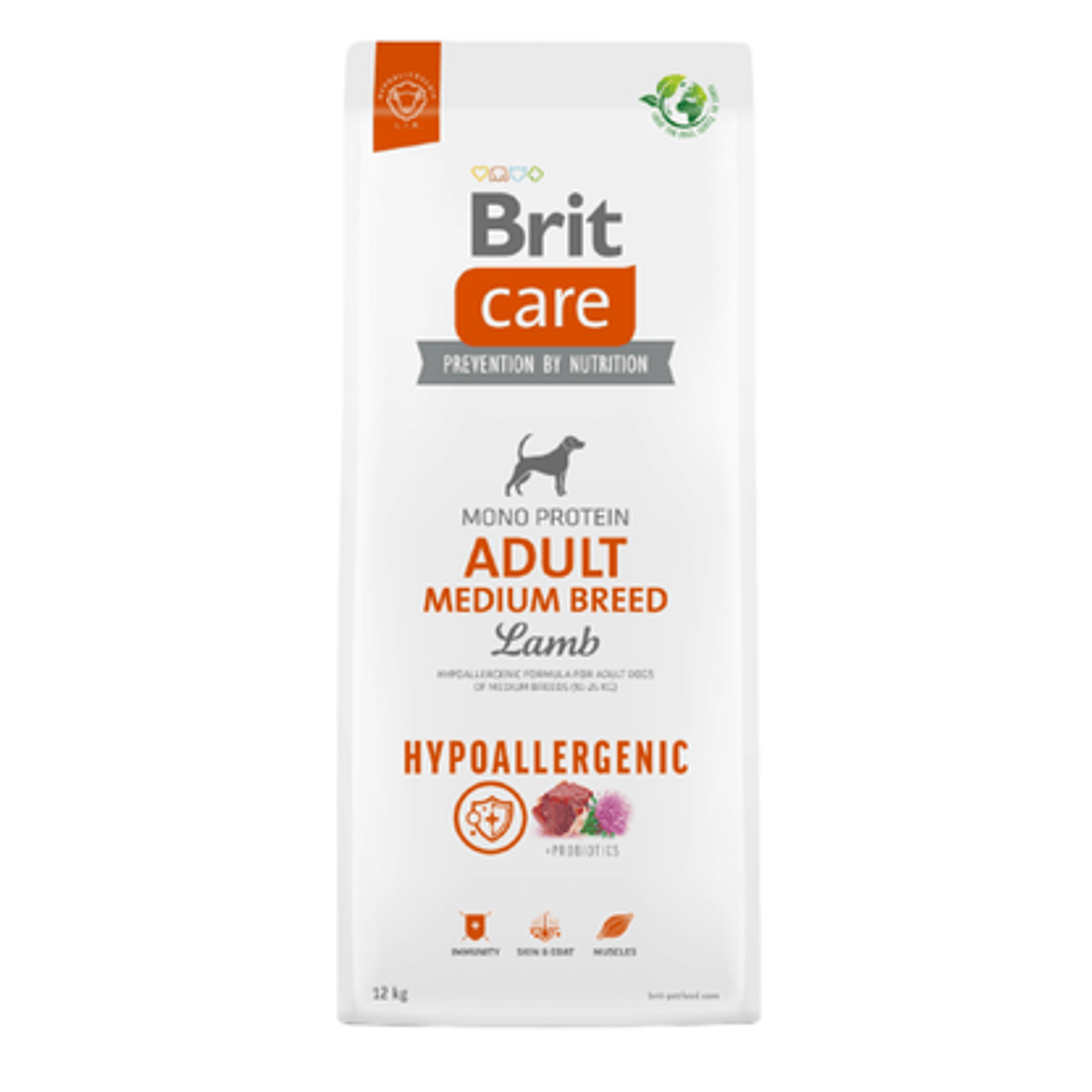 Brit Care Perro Adulto Medium Breed Lamb - Alimento Super Premium Hipoalergenico 2