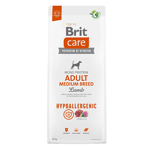 Brit Care Perro Adulto Medium Breed Lamb - Alimento Super Premium Hipoalergenico