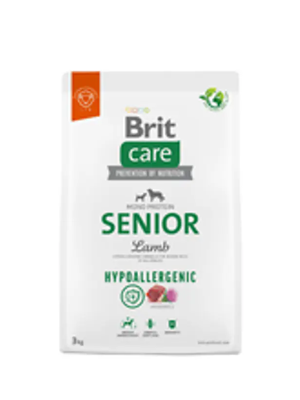 Brit Care Perro Senior Lamb - Alimentos Super Premium Hypoalergenic  2