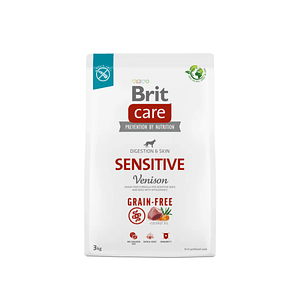 Brit Care Perro Sensitive Venison Grain Free - Alimentos Super premium Hipoalergenico