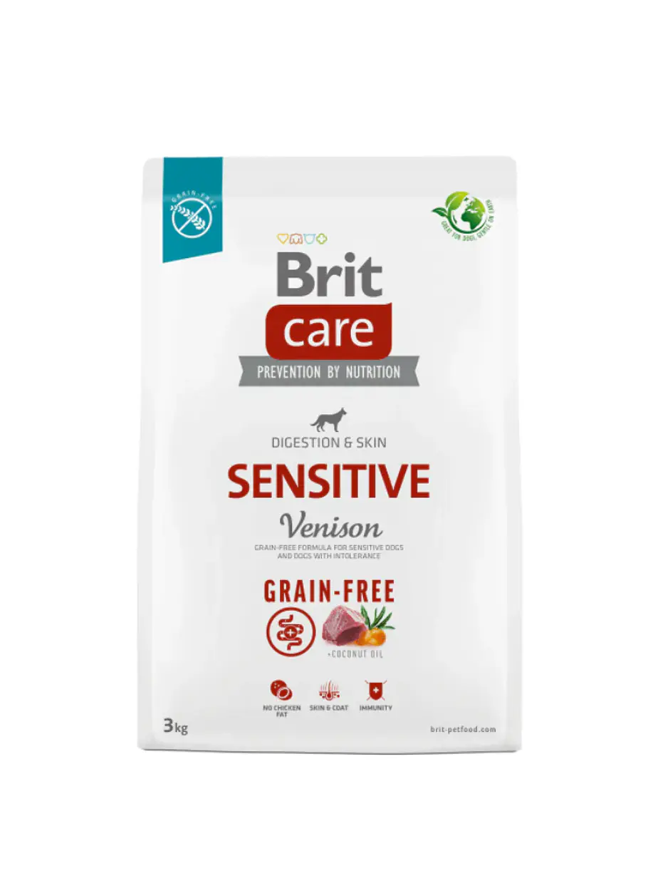 Brit Care Perro Sensitive Venison Grain Free - Alimentos Super premium Hipoalergenico 1