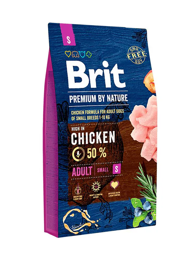 Brit Premium by Nature Perro Adulto Small - Alimento Premium 1