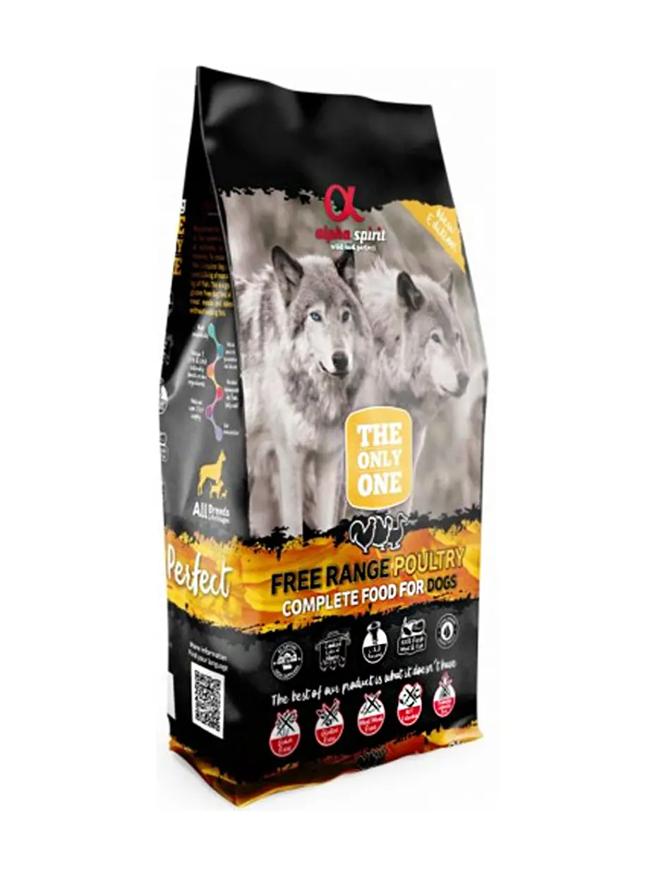 Alpha Spirit Perro Adulto Free Range Poultry - Alimento Super Premium Grain Free 1