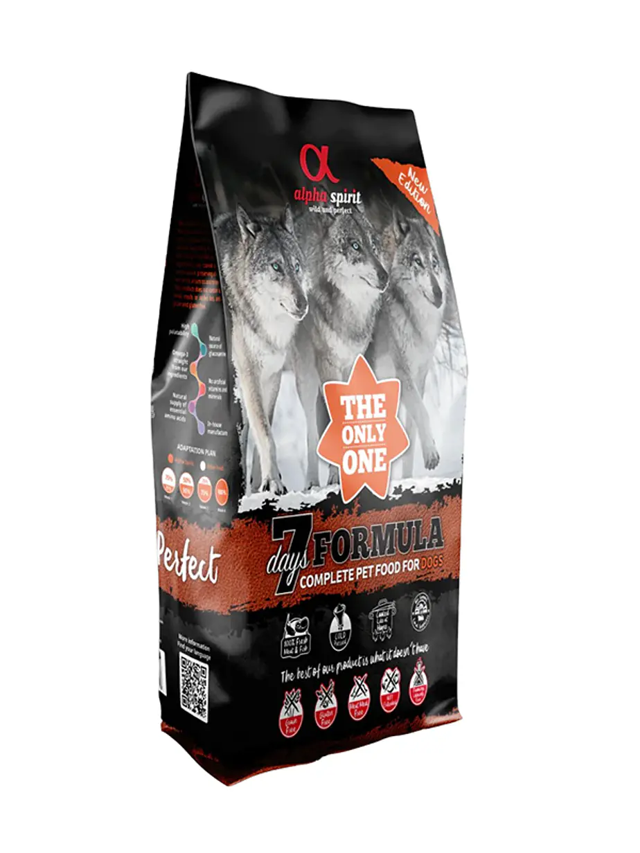 Alpha Spirit Perro Adulto Formula 7 Days - Alimento Super Premium Grain Free 1