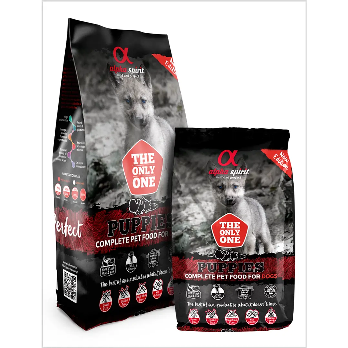 Alpha Spirit Perro Puppies - Alimento Super Premium Grain Free 1