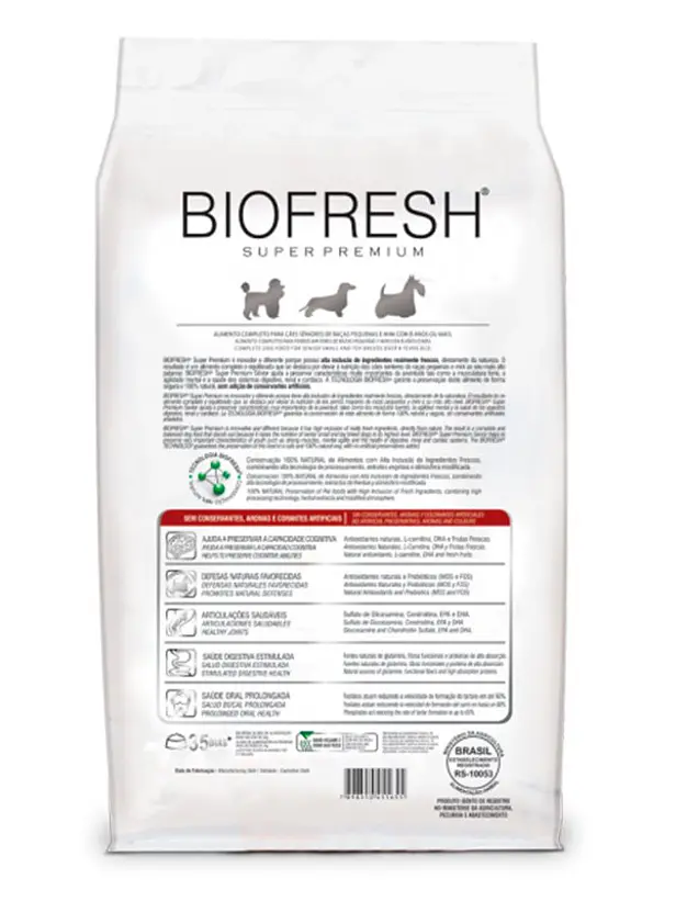 Biofresh Perro Senior Razas Pequeñas y Mini 2