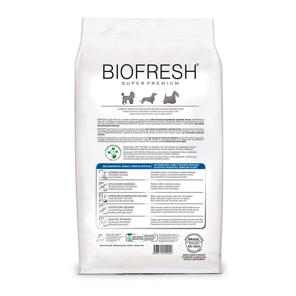 Biofresh Perro Cachorros Raza Pequeñas y Mini 2