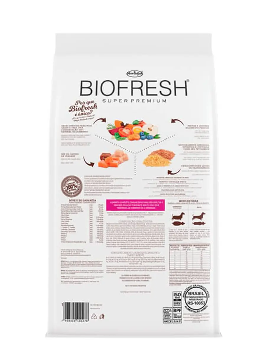 Biofresh Perro Adultos Light Razas Pequeñas y Mini 2