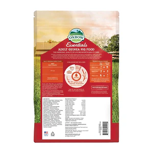 Alimento Oxbow Essentials para Cuy Adulto 2.25 Kilo - Alimento Premium Para Cuy