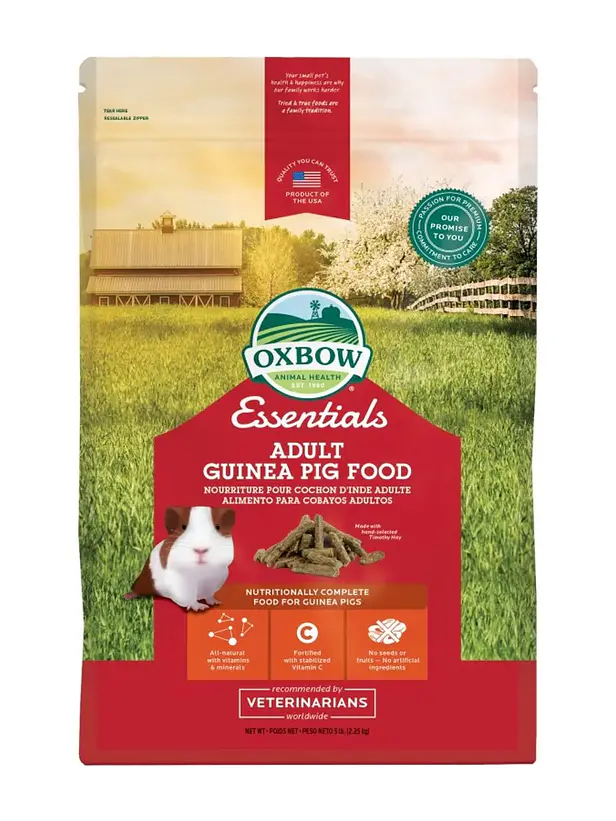 Alimento Oxbow Essentials para Cuy Adulto 2.25 Kilo - Alimento Premium Para Cuy 1