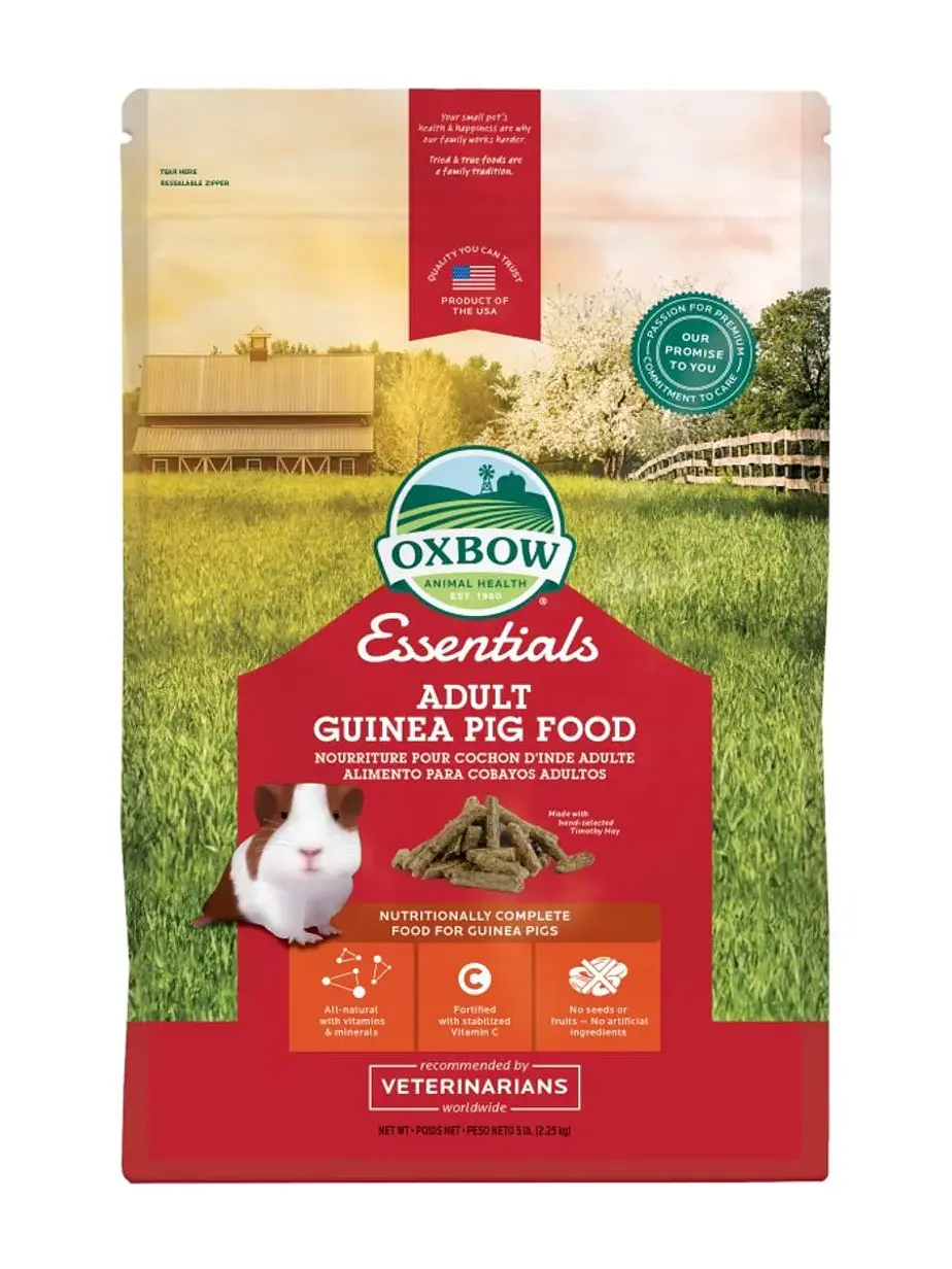 Alimento Oxbow Essentials para Cuy Adulto 2.25 Kilo - Alimento Premium Para Cuy 1