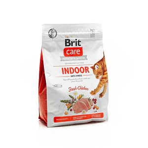 Brit Care Gato Indoor Anti-Stress- Alimento Super premiun Grain Free