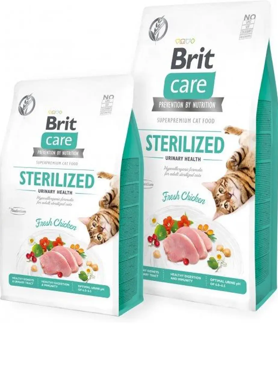 Brit Care Gato Sterilized Urinary Health- Alimento Super premiun Grain Free 2