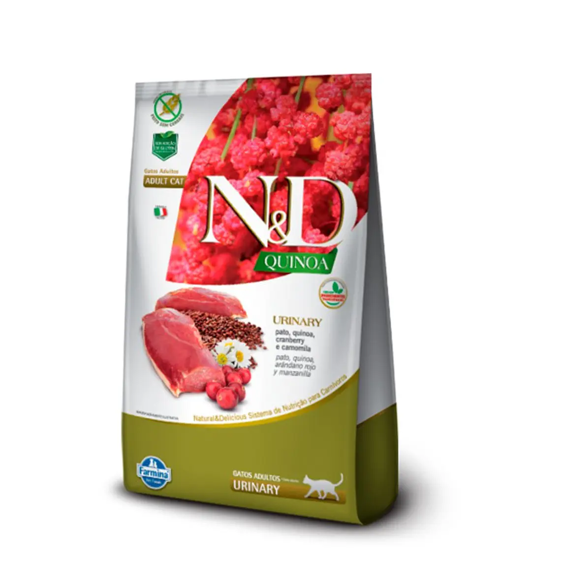 N&D Quinoa Gato Adultos Urinary - Alimento Super premium Grain Free 1