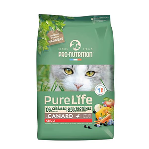 Pure Life Pro Nutrition Gato Adulto With Canard Duck- Alimento super premium Grain Free