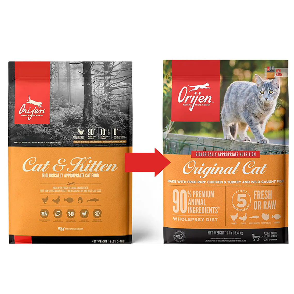 Orijen Gato Original Cat - Alimento Super Premium Grain Free 2