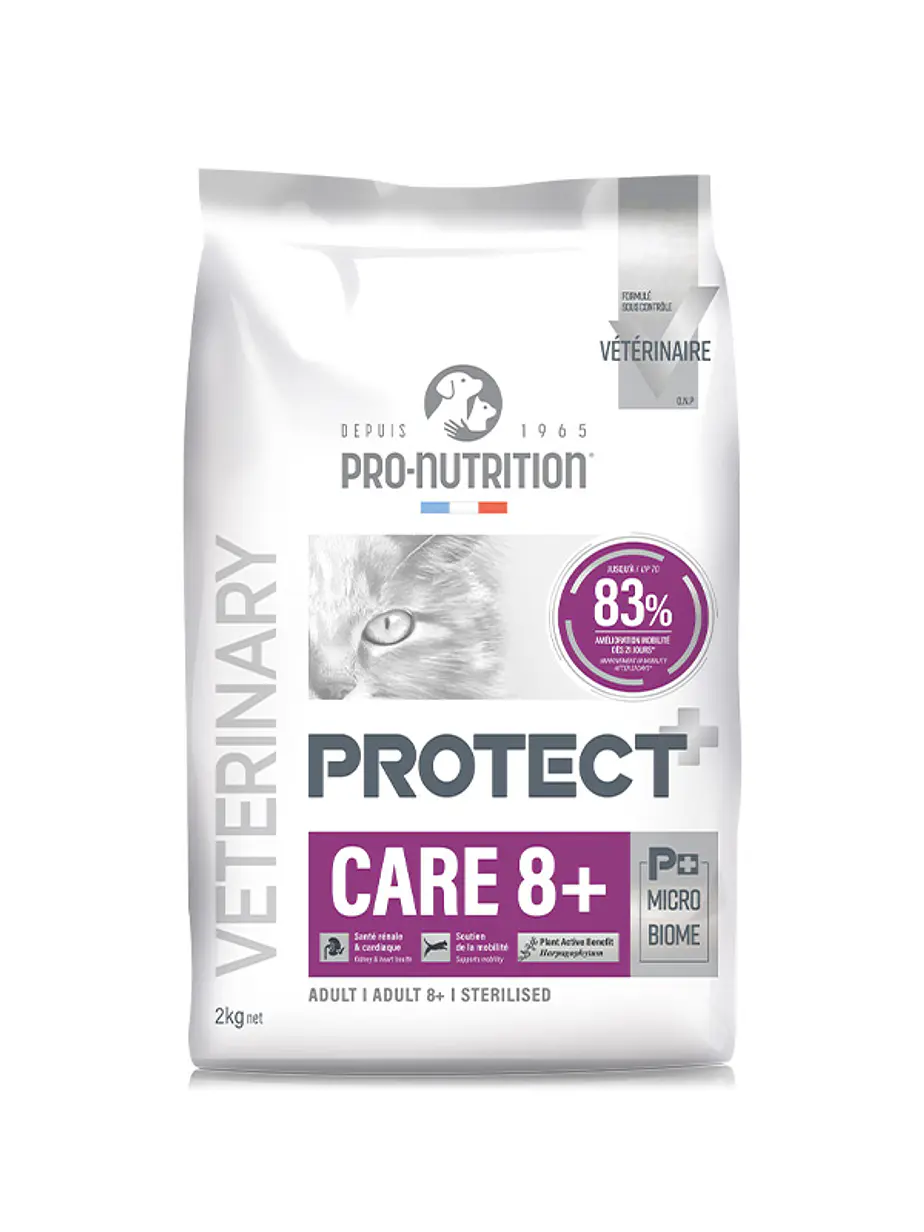 Protect Gato Care 8 + - Alimento Pro Nutrition 1