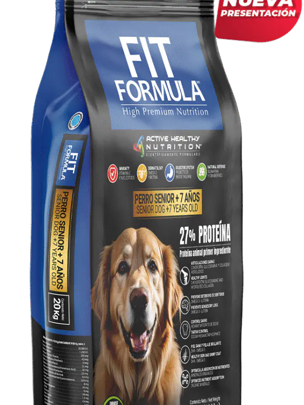 Fit Formula Perro Senior Razas Medianas y Grandes 20 kilo 1