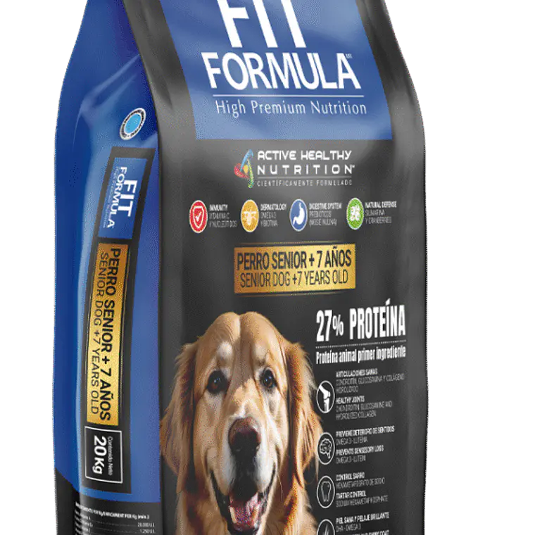 Fit Formula Perro Senior Razas Medianas y Grandes 20 kilo 1