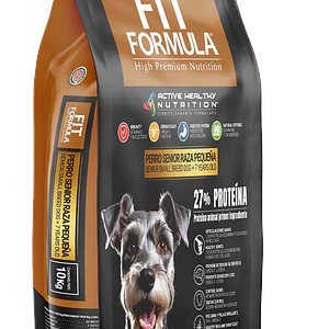 Fit Formula Perro Senior Razas Pequeñas 10 Kilo