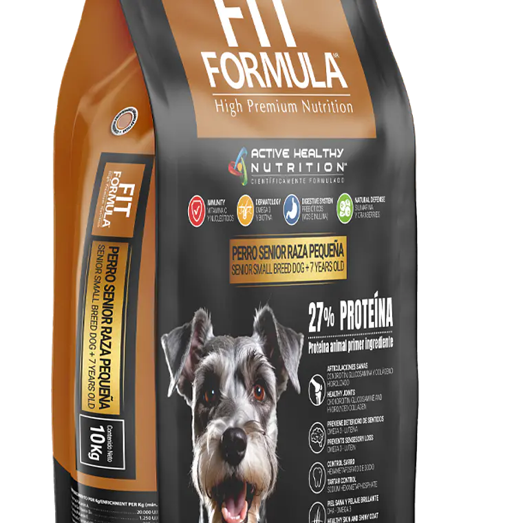 Fit Formula Perro Senior Razas Pequeñas 10 Kilo 1