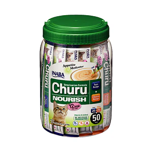 Churu Veterinary Nourish Atun y Pollo – 50 Und - Snack Cremoso para gatos