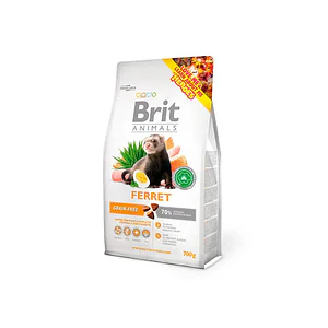 Brit Animals Ferret (Huron) 700 Gramos - Alimento premium para Huron VCTO AGOSTO 2026