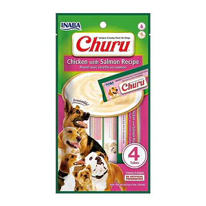 Churu Perro Pollo con Salmón - 4 tubos 14gr