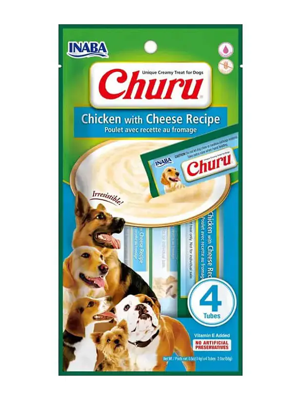 Churu Perro Pollo con Queso - 4 tubos 14gr 1